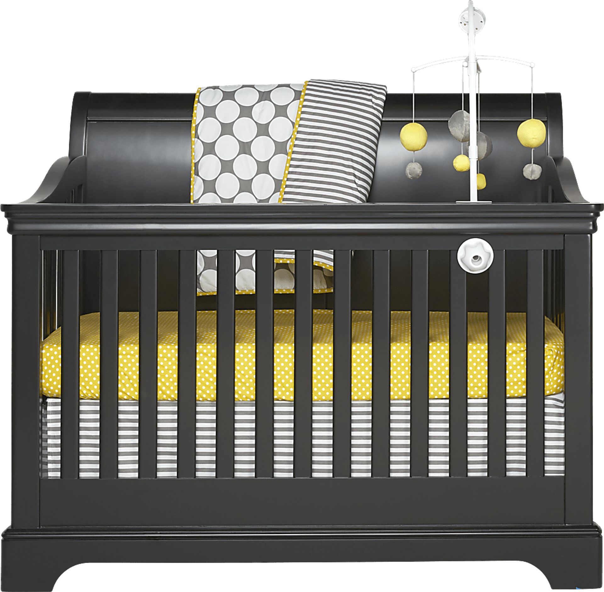Oberon Black Crib - Image 2