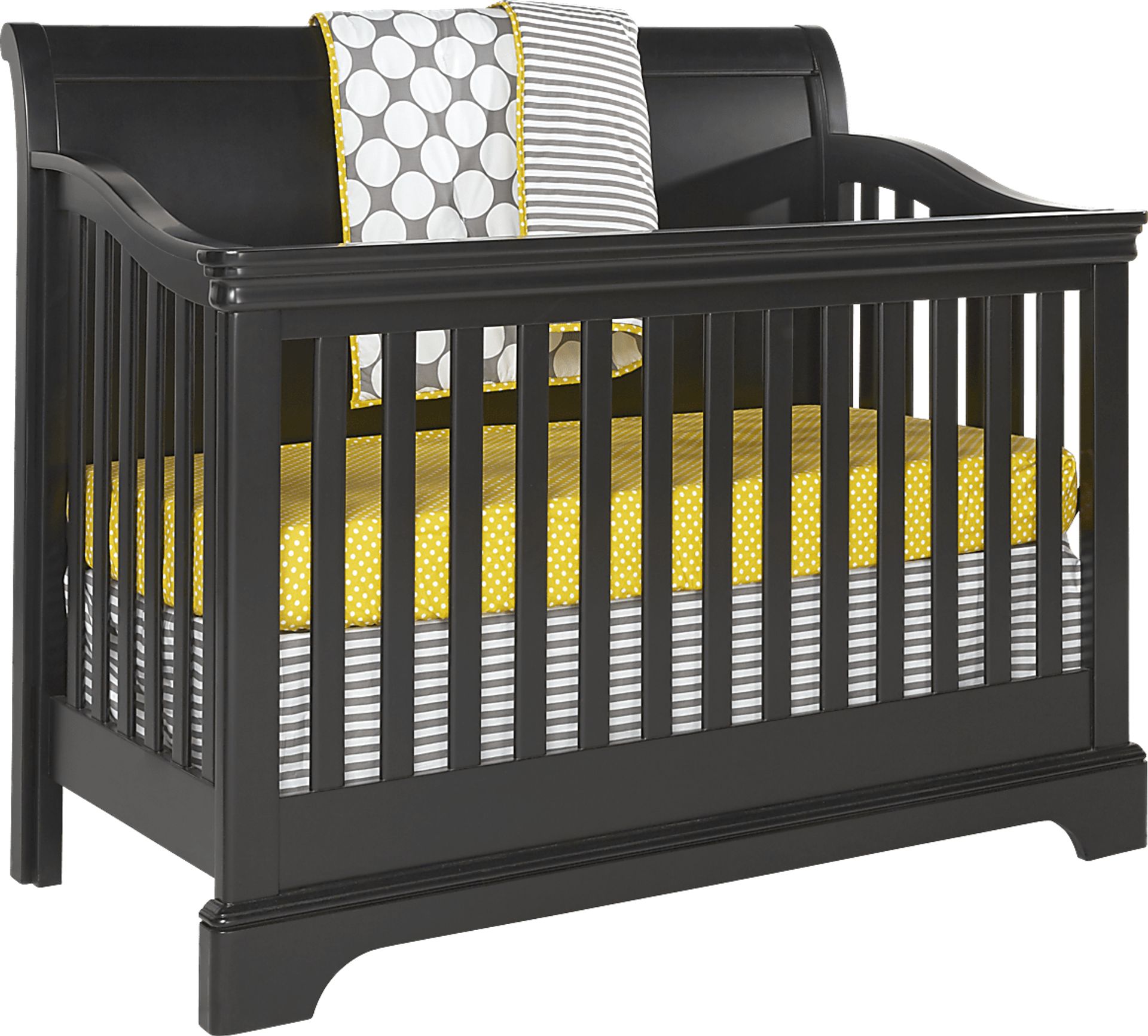 Oberon Black Crib - Image 1