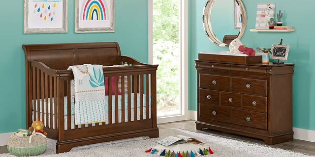 Oberon Cherry 4 Pc Nursery - Thumbnail - Image 1