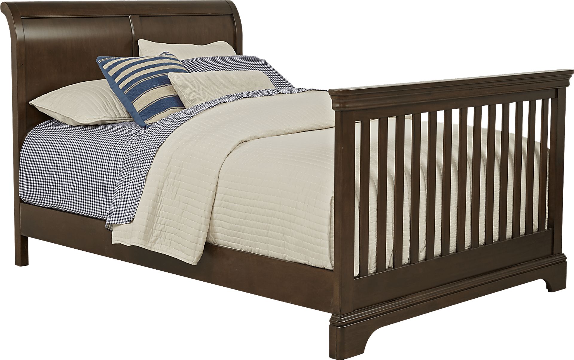 Oberon Cherry Crib with Toddler & Conversion Rails - Image 4