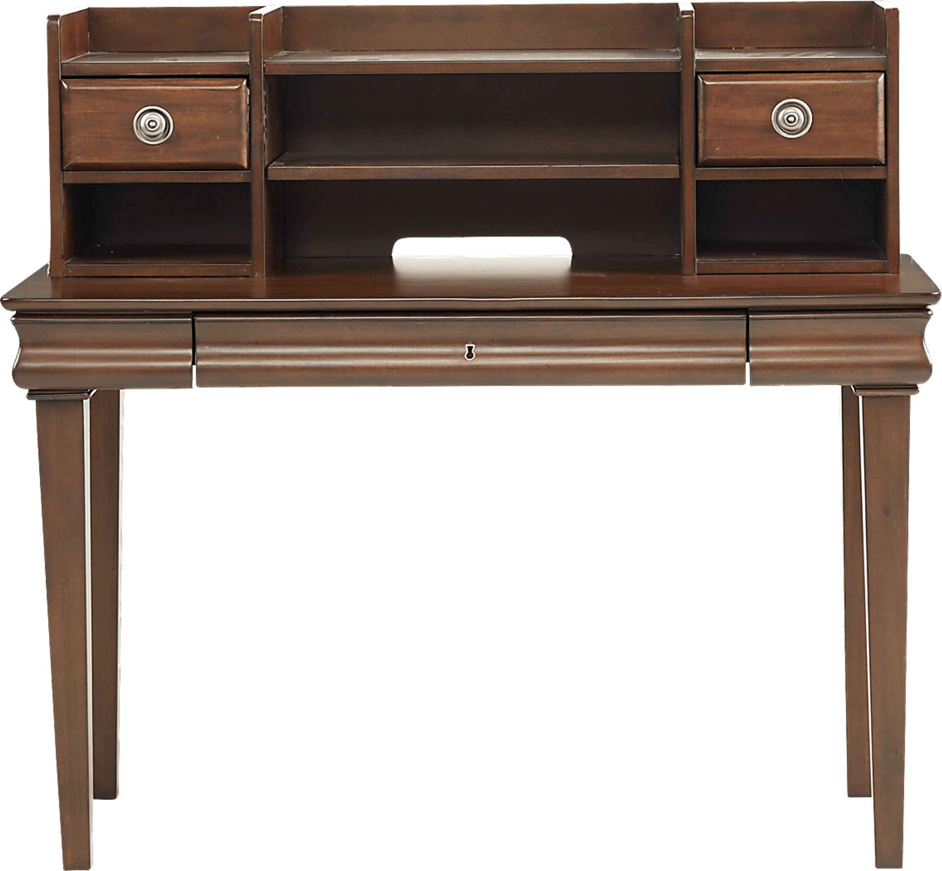 Kids Oberon Cherry Desk & Hutch - Image 1
