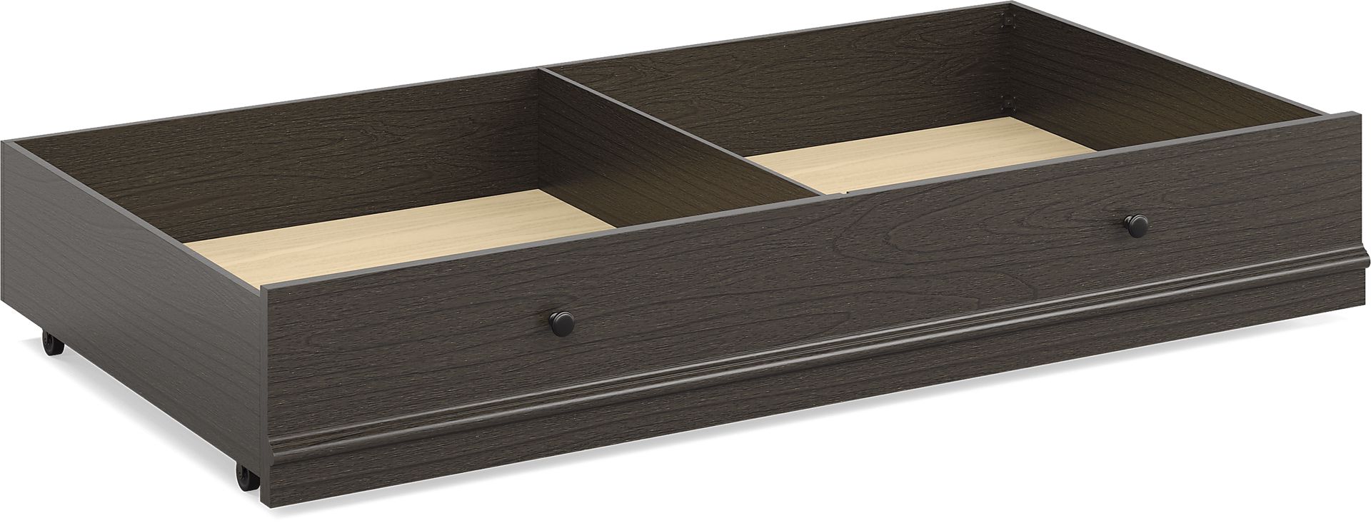 Kids Oberon Chocolate Twin Storage Trundle - Image 2
