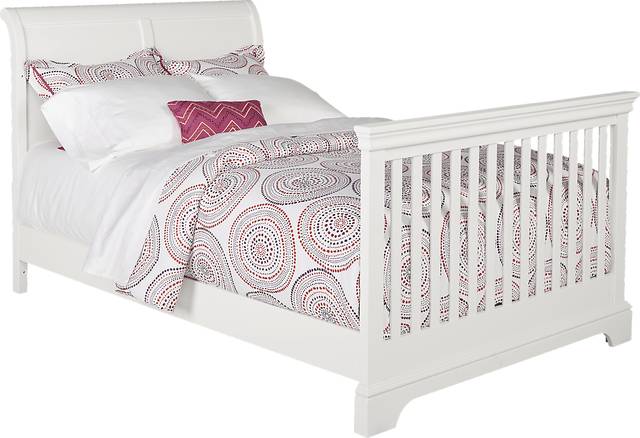 Oberon White Crib with Toddler & Conversion Rails - Thumbnail - Image 5