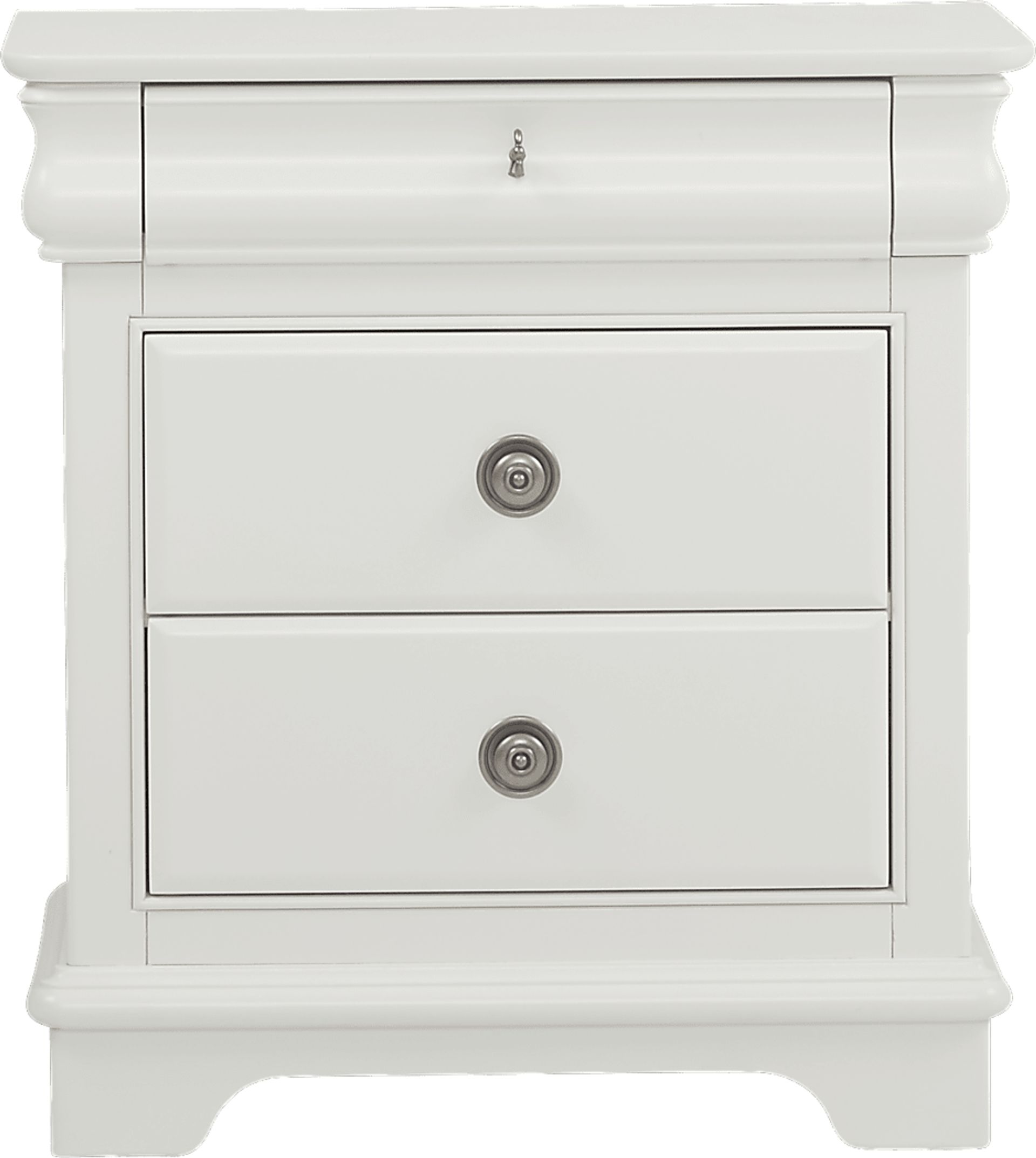 Kids Oberon White Nightstand - Image 1