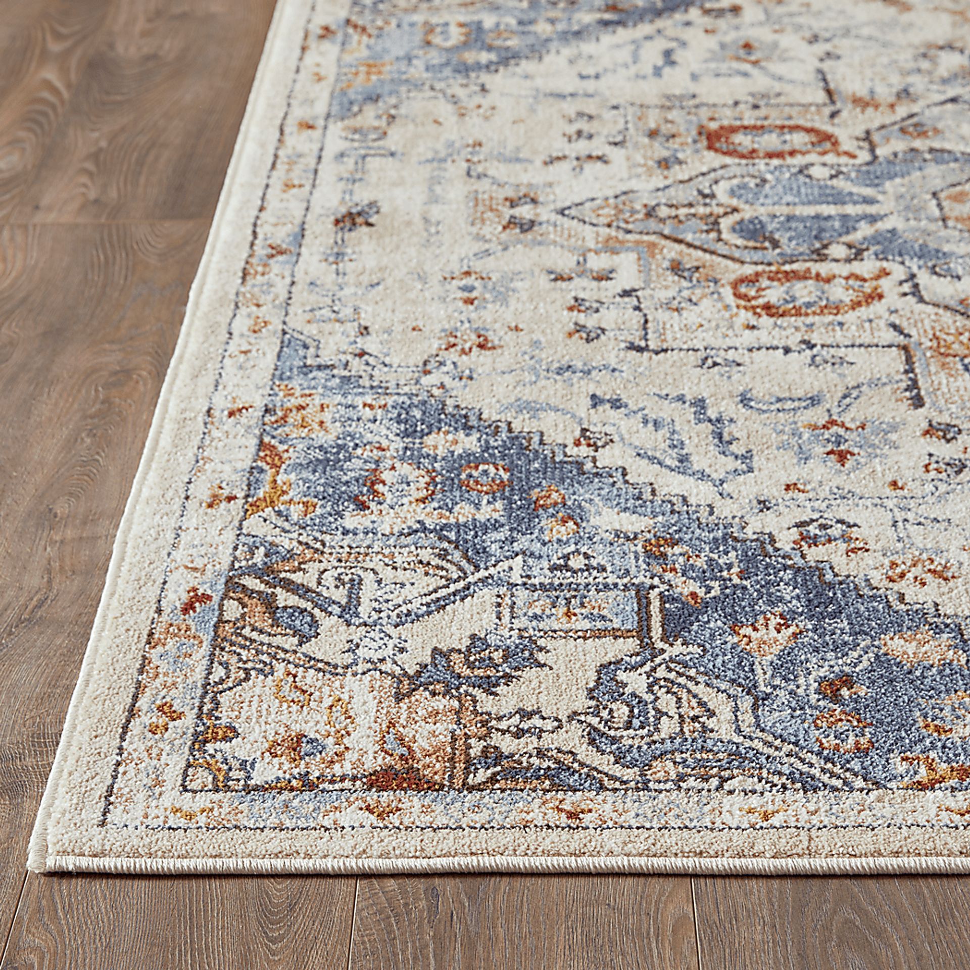 Obinda Cream 5'3 x 7'3 Area Rug - Image 3