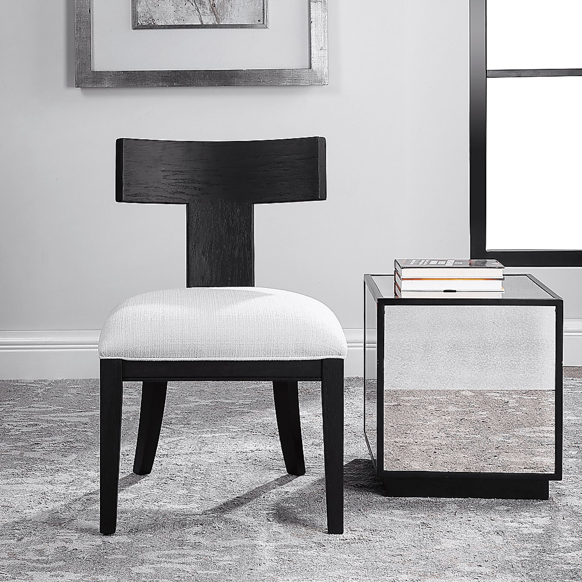 Obregon Black Accent Chair - Image 4
