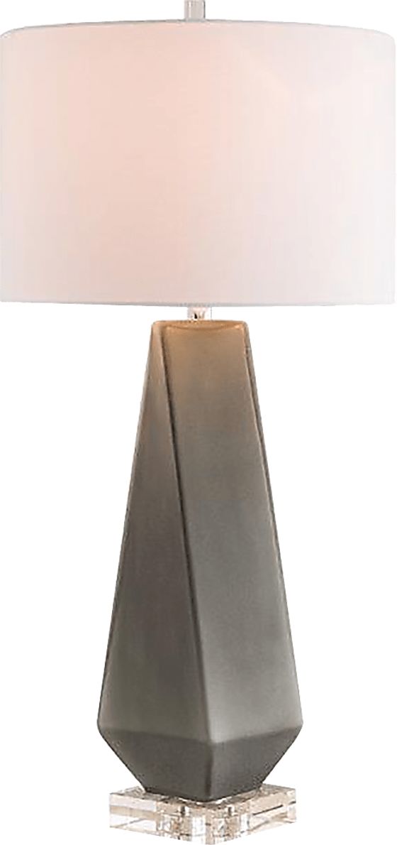 Obsydio Gray Lamp - Rooms To Go