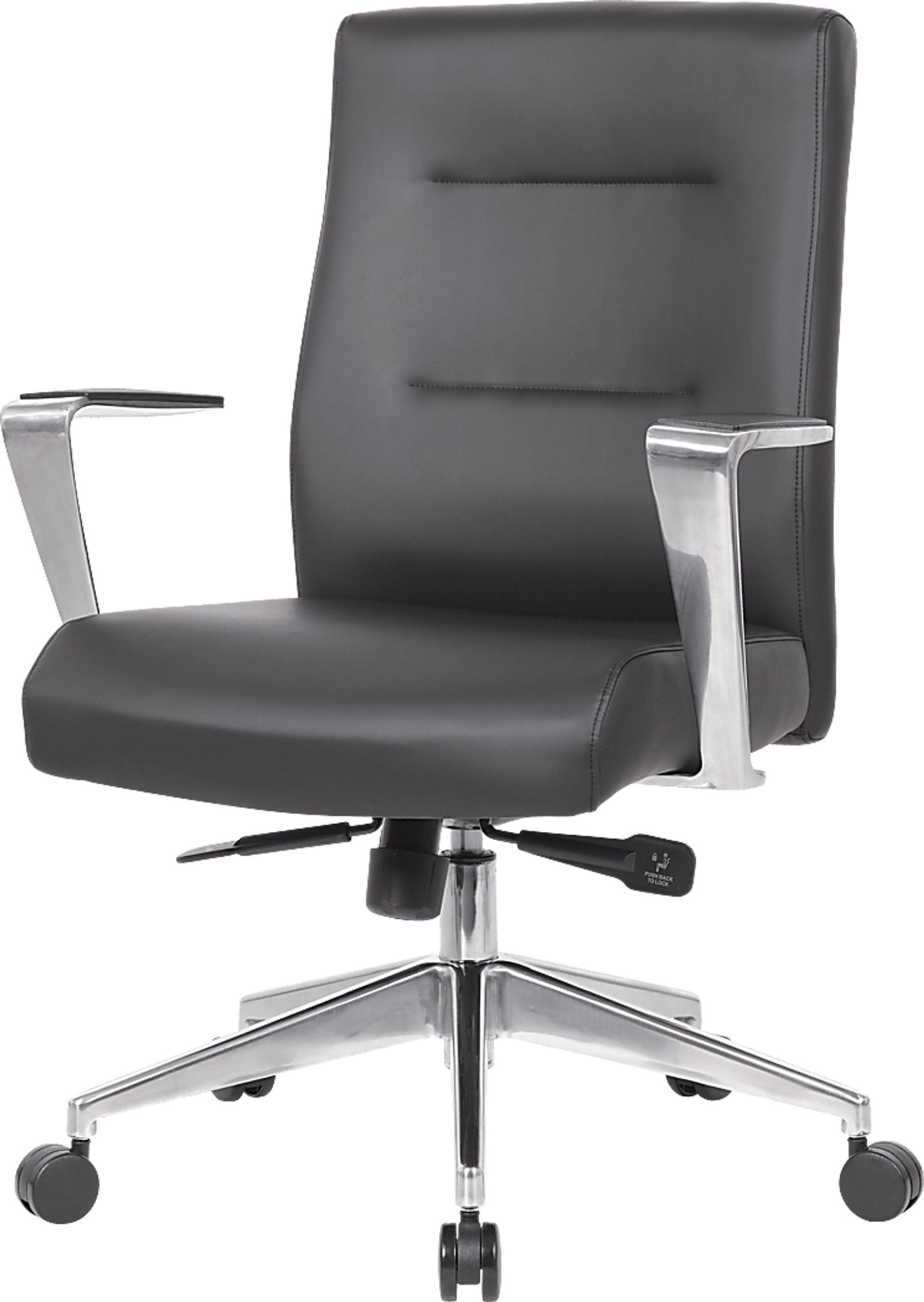 Obuor Black Desk Chair - Image 4