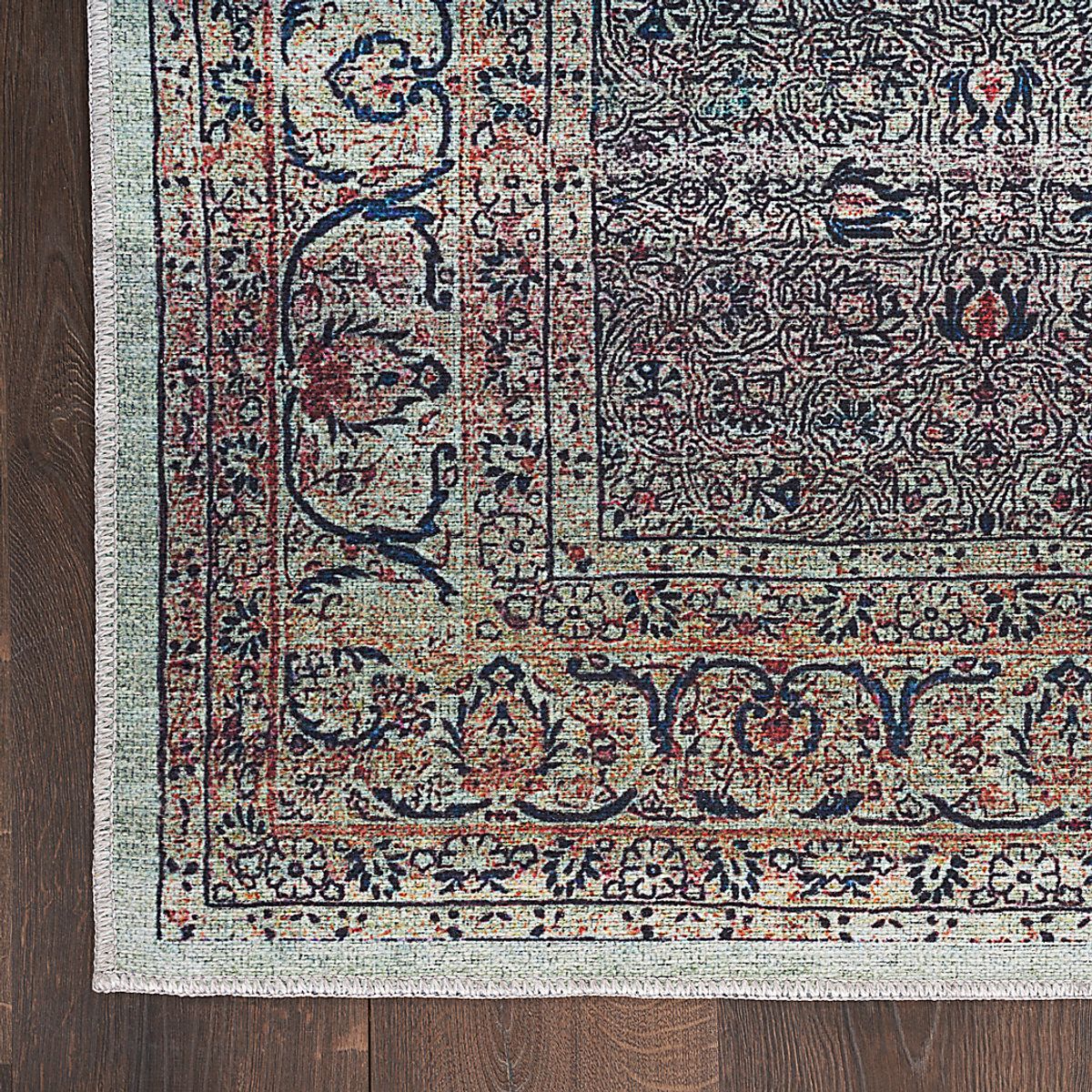 Oceama Green,Multi Rugs | Rooms to Go