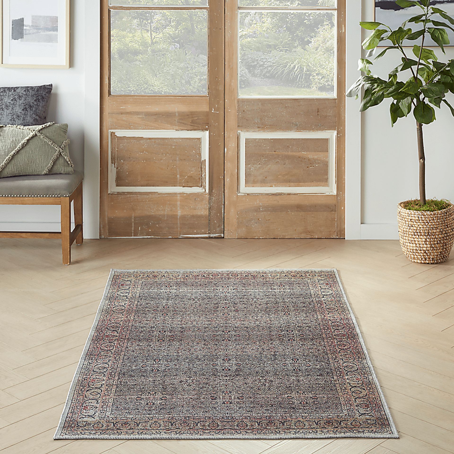 Oceama Green/Multi 7'10 x 9'10 Rug - Image 2