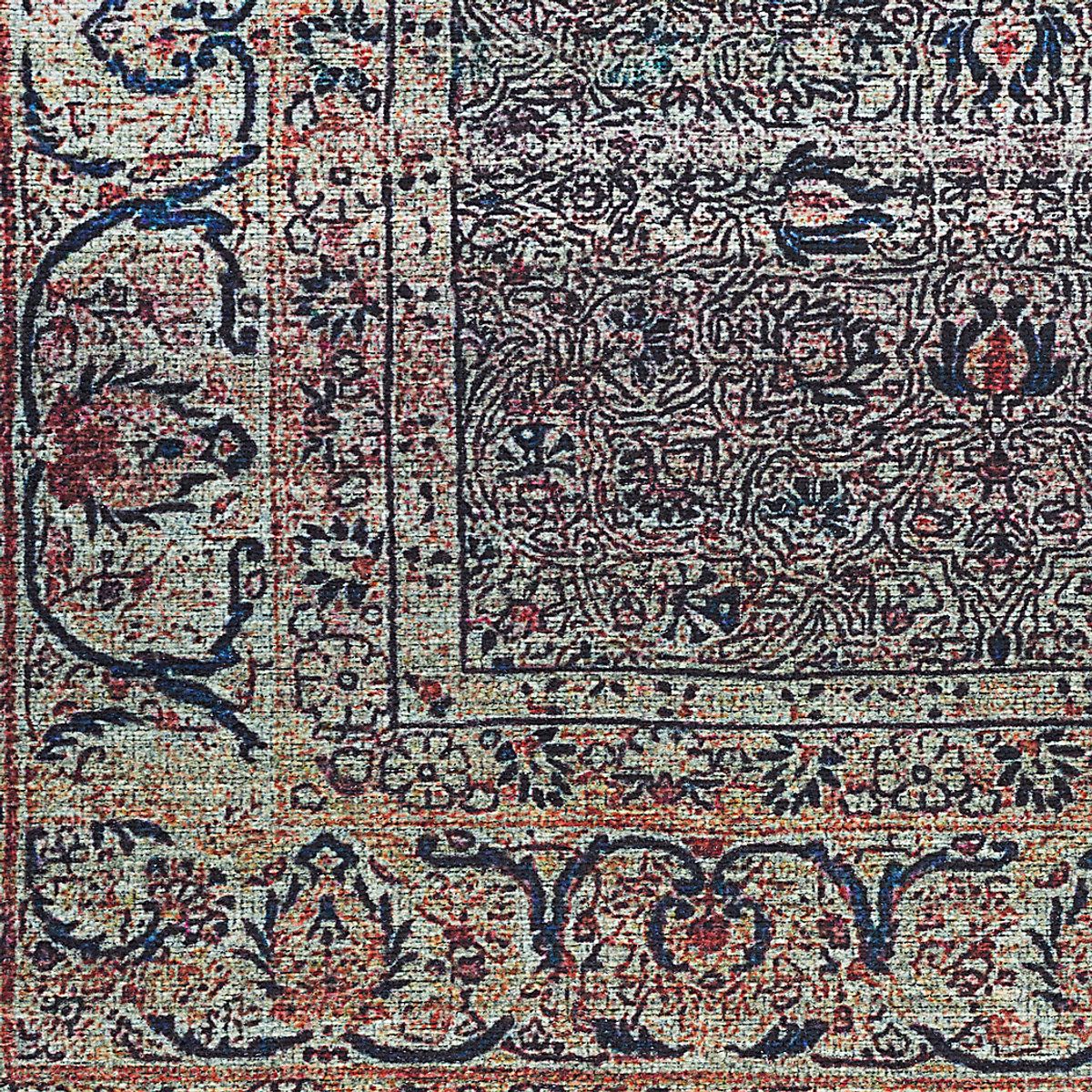 Oceama Green,Multi Rugs | Rooms to Go