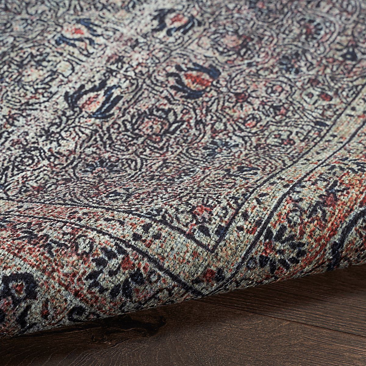 Oceama Green,Multi Rugs | Rooms to Go