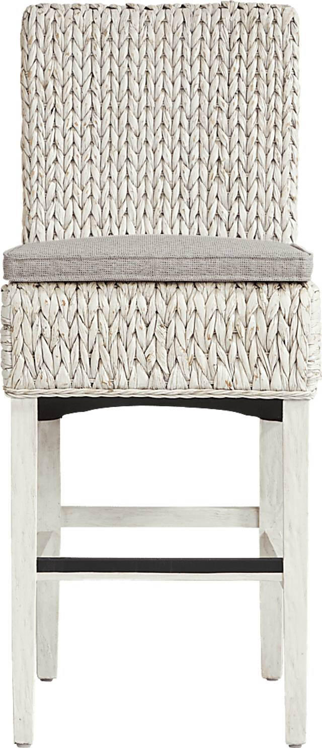 Ocean Bluffs White Barstool - Thumbnail - Image 2