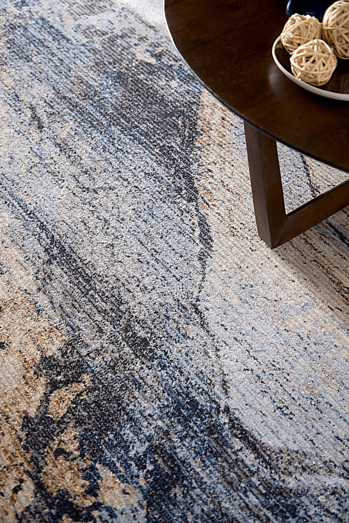 Ocean City Multi Polypropylene Fabric Rug | Rooms to Go