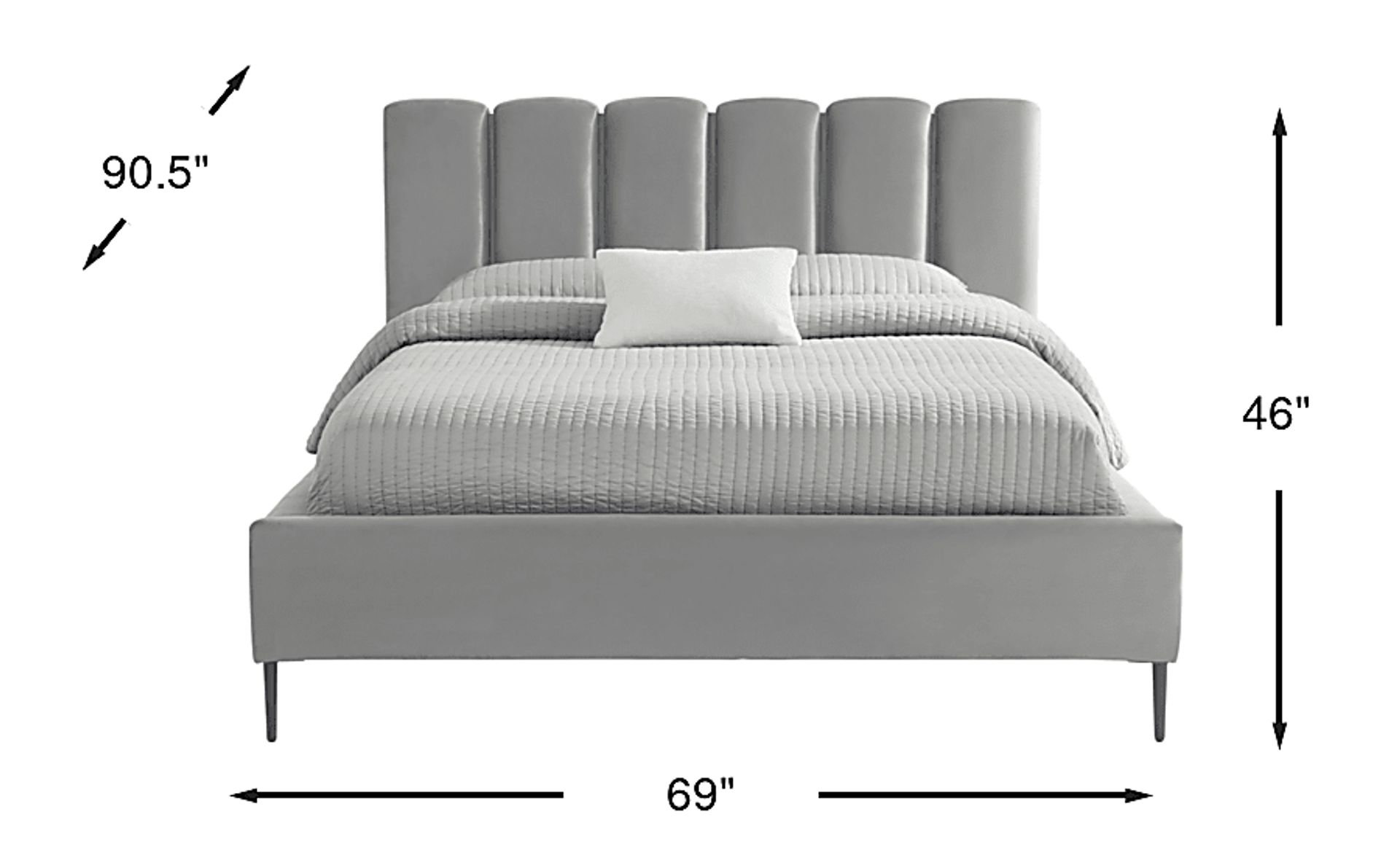 Dimension Image. Please refer to the Dimension Tab on this page for dimension details.