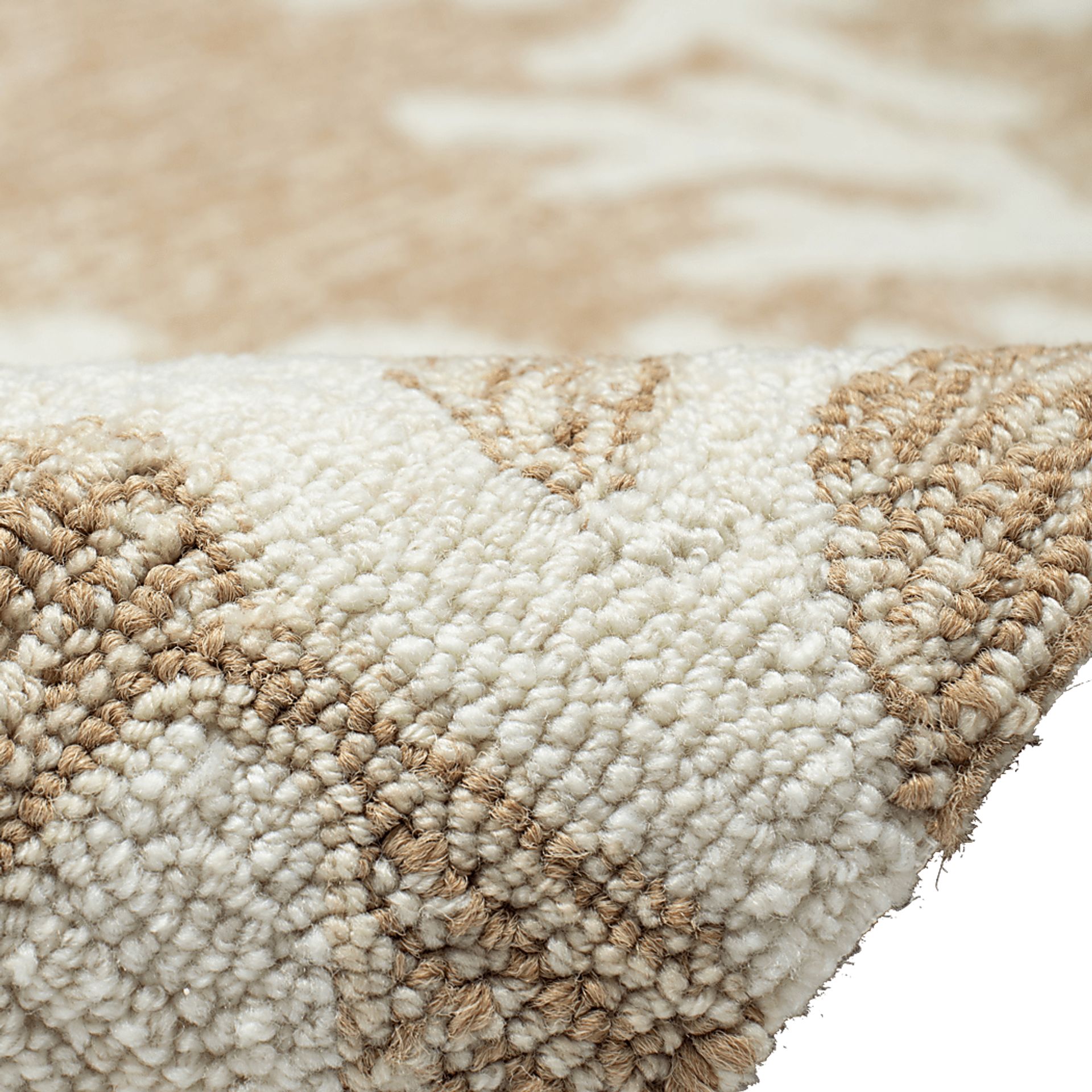 Ocean Flower Taupe 7'6 x 9'6 Indoor/Outdoor Rug - Image 9