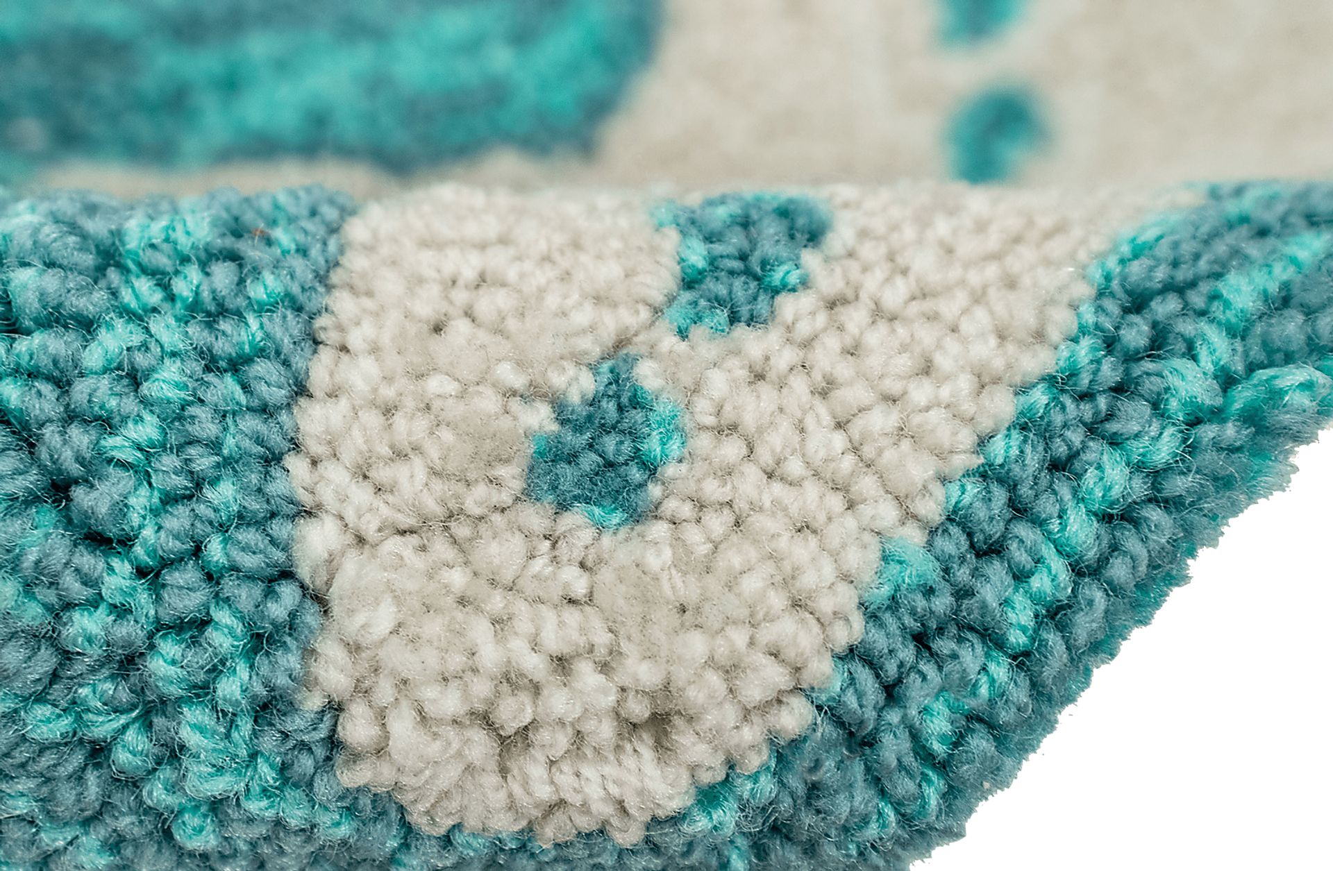 Ocean Gem Blue 7'6 x 9'6 Indoor/Outdoor Rug - Image 8
