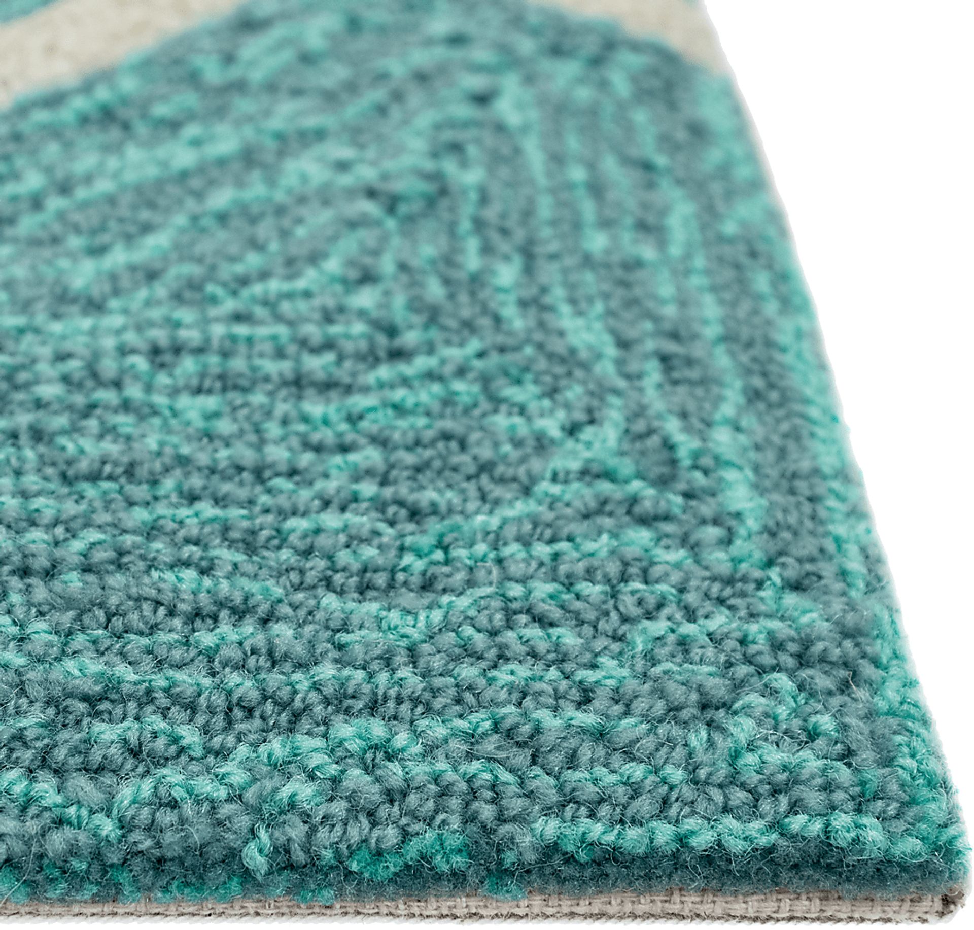 Ocean Gem Blue 7'6 x 9'6 Indoor/Outdoor Rug - Image 9