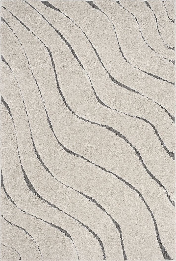 Ocean Gray Gray 6' x 9' Rug
