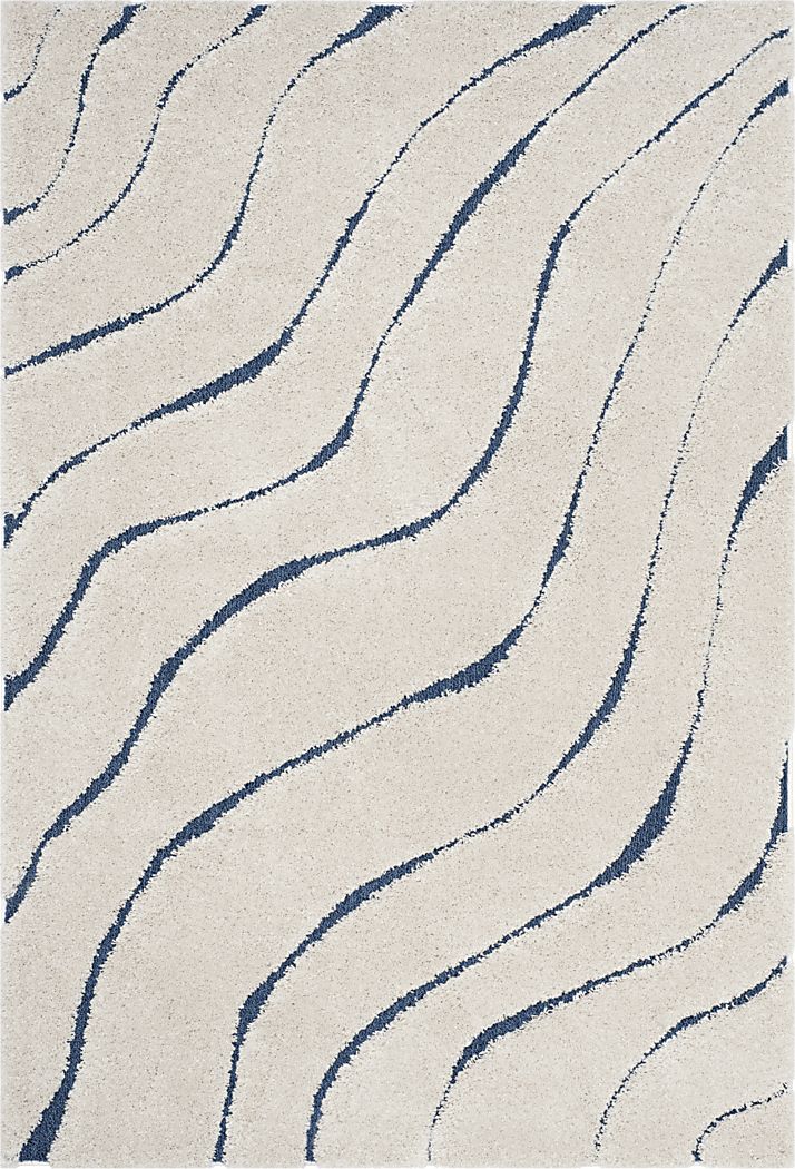 Ocean Gray Navy 8' x 10' Rug