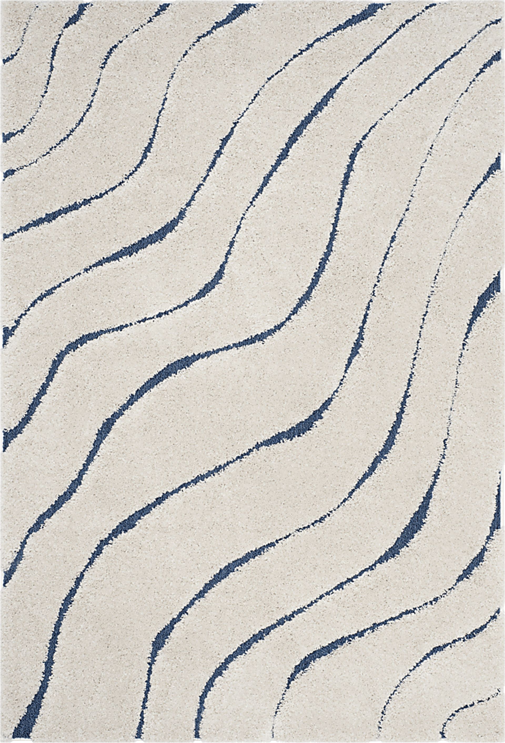 Ocean Gray Navy 8' x 10' Rug - Image 1