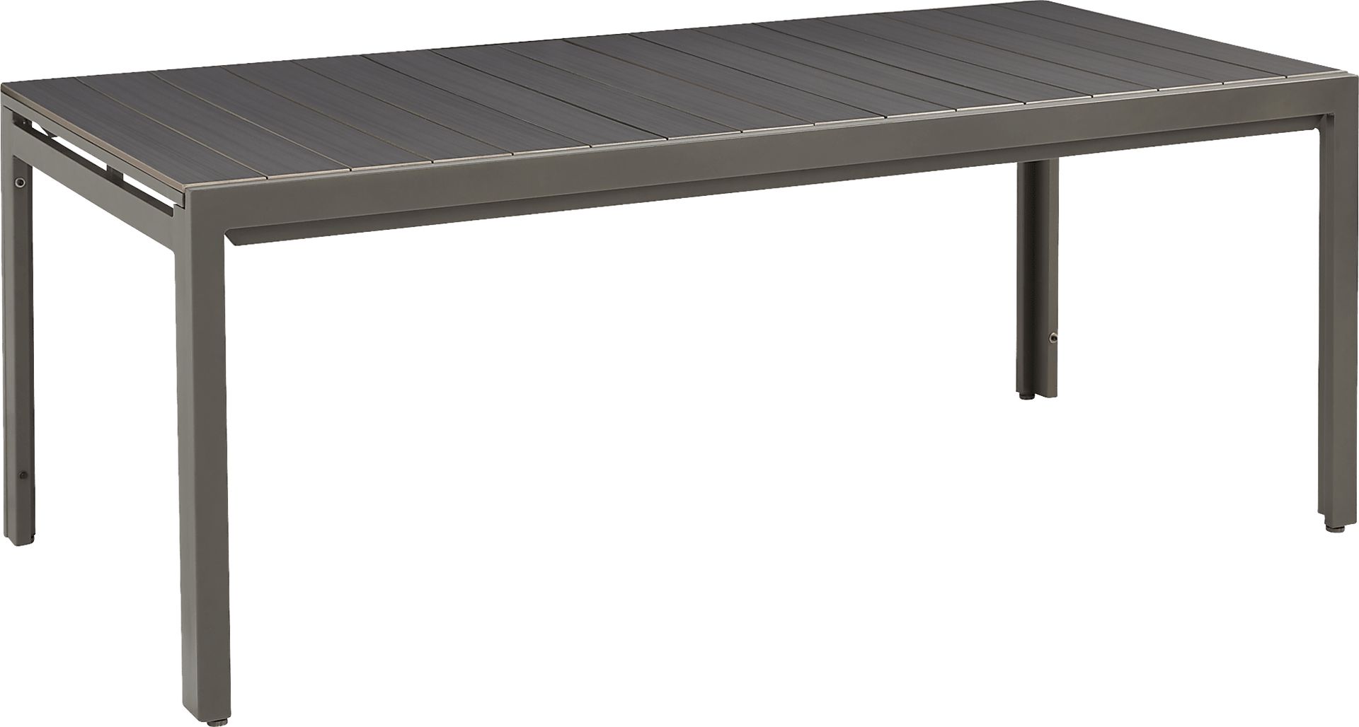 Ocean Tide Gray 7 Pc Outdoor Dining Set with Extension Table - Image 3