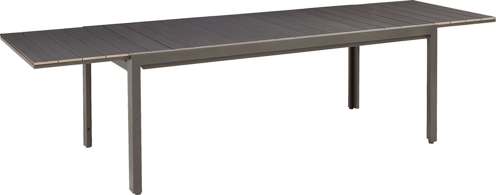 Ocean Tide Gray 7 Pc Outdoor Dining Set with Extension Table - Image 2