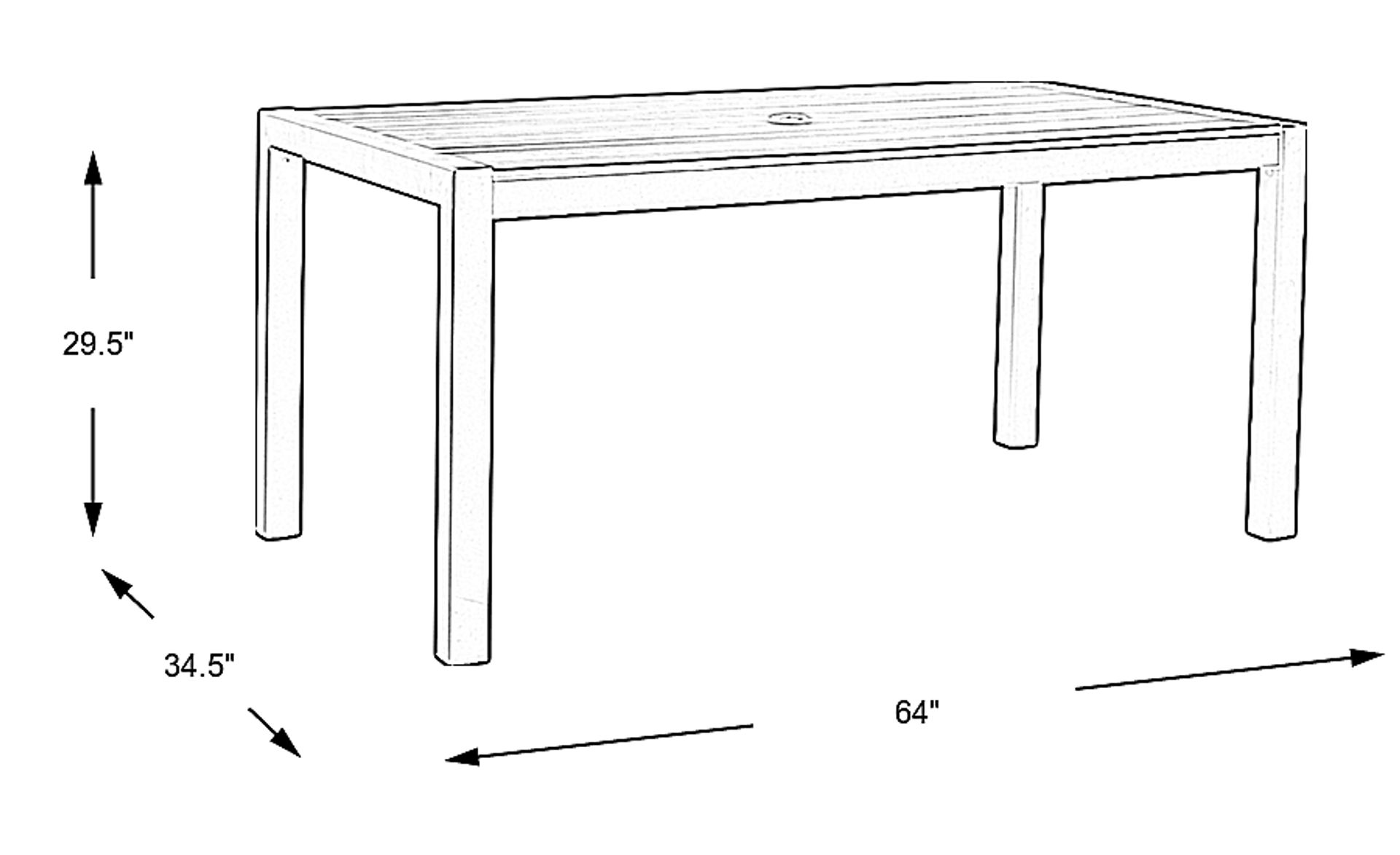 Dimension Image. Please refer to the Dimension Tab on this page for dimension details.