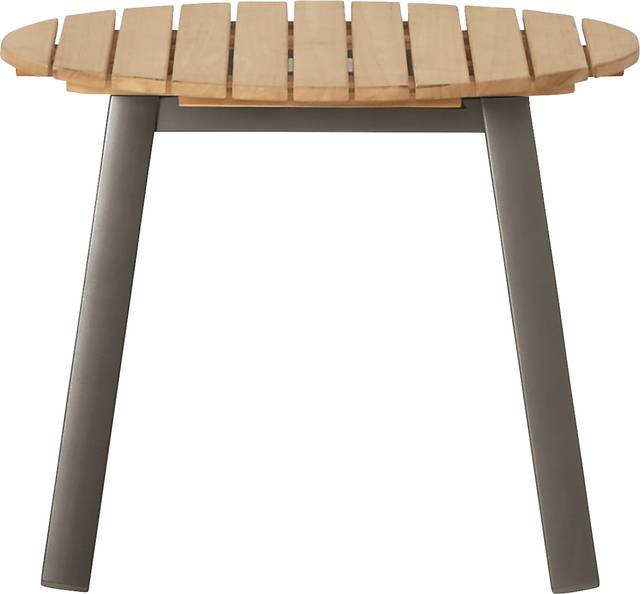 Ocean Tide Gray Outdoor End Table - Thumbnail - Image 2