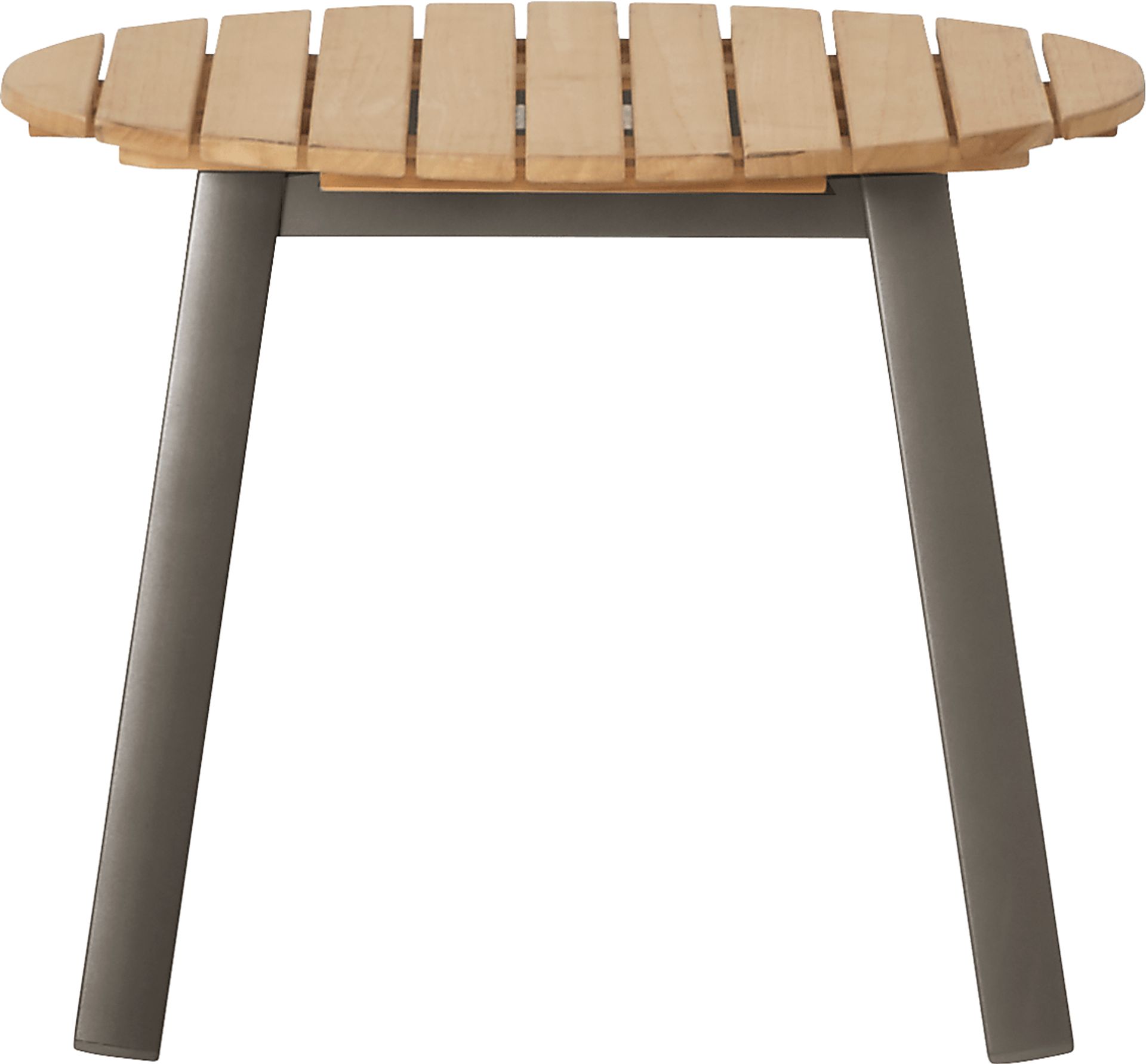 Ocean Tide Gray Outdoor End Table - Image 2