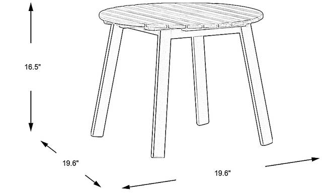 Dimension Image. Please refer to the Dimension Tab on this page for dimension details.