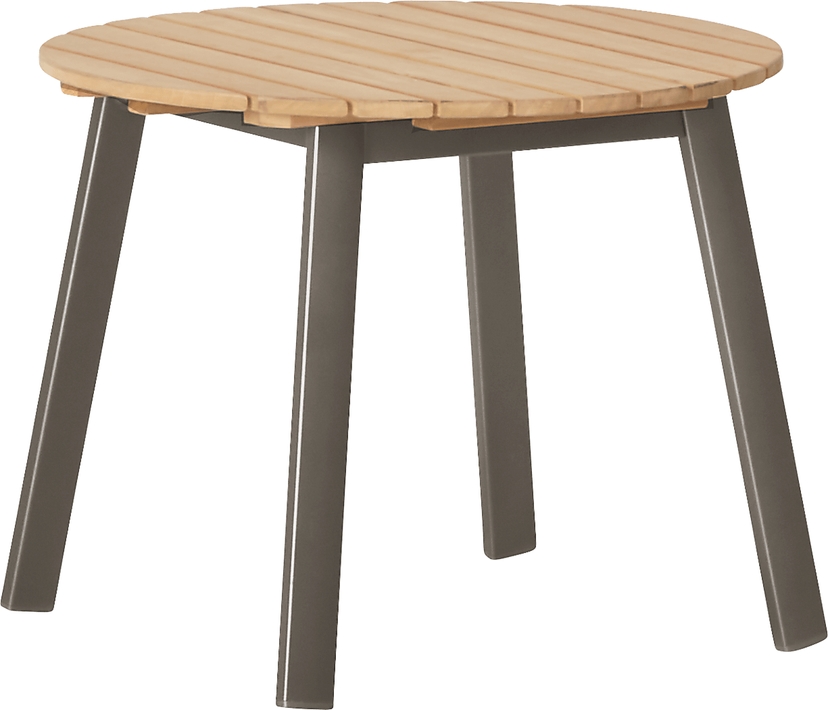 Ocean Tide Gray Outdoor End Table