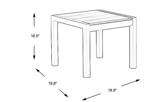 Dimension Image. Please refer to the Dimension Tab on this page for dimension details.