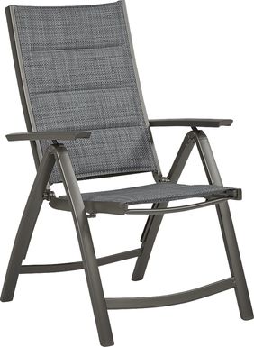 Ocean Tide Gray Outdoor Position Chair