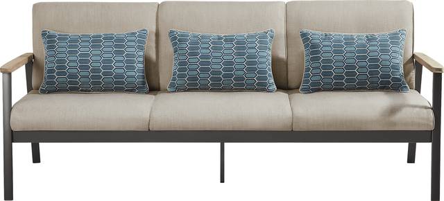 Ocean Tide Gray 4 Pc Outdoor Seating Set - Thumbnail - Image 2