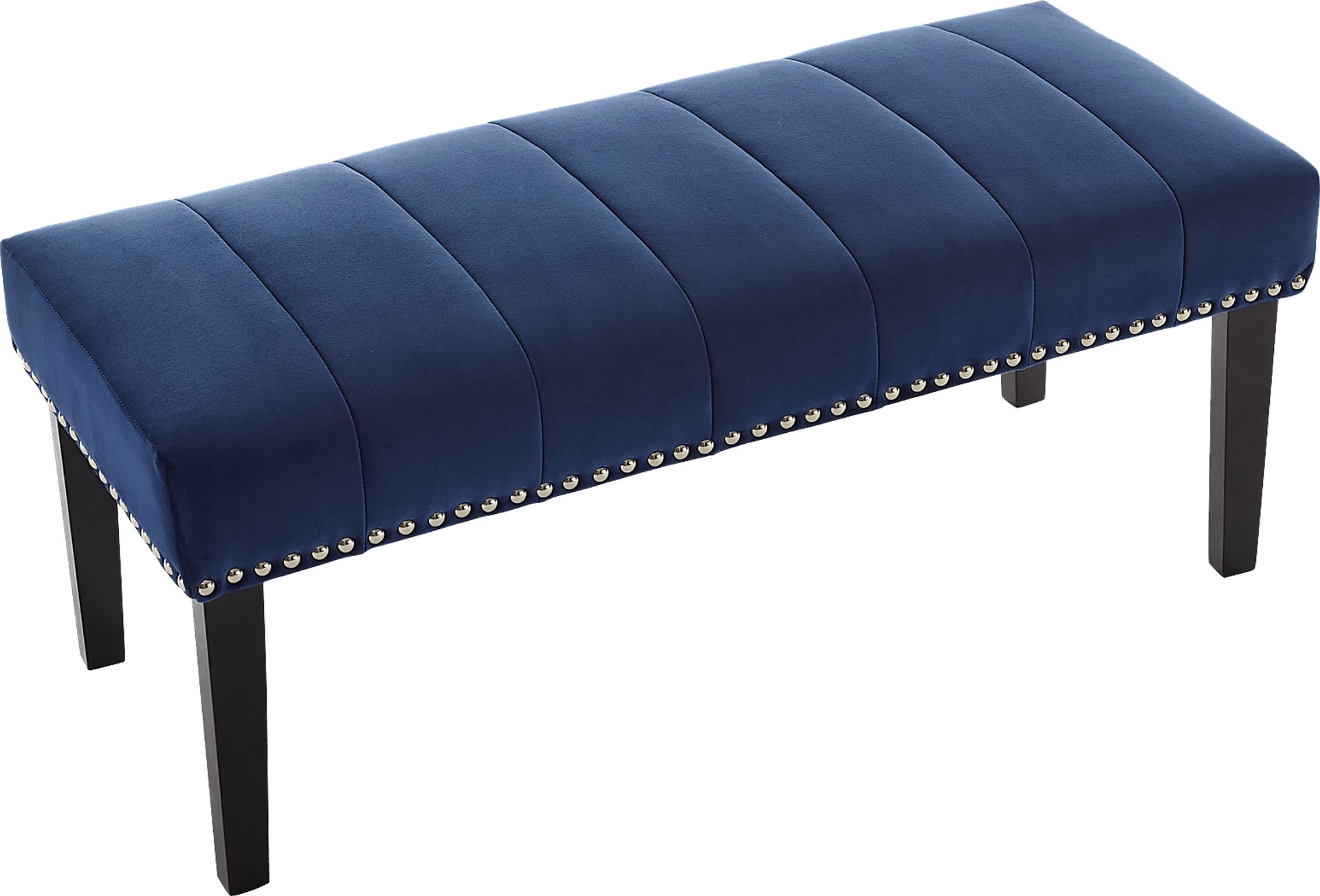 Oceanaire Navy Queen Upholstered Headboard and Bench - Image 9