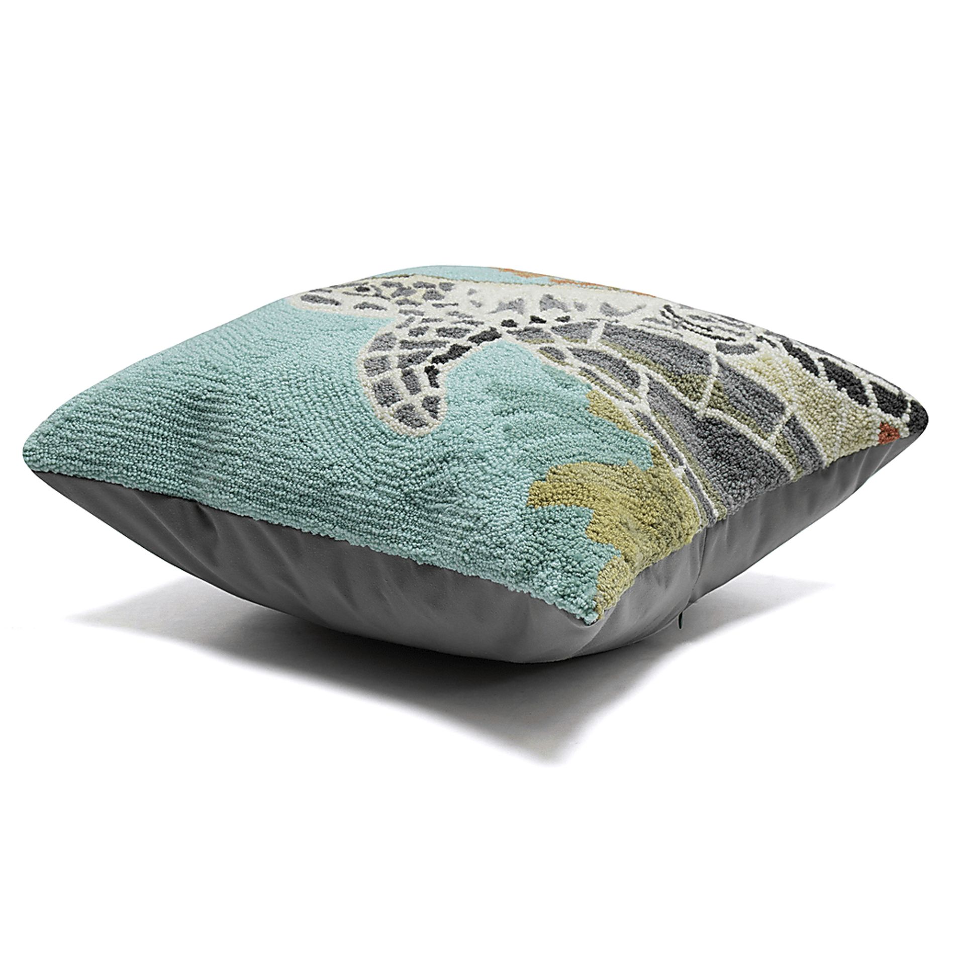 Oceanfront Blue Indoor/Outdoor Accent Pillow - Image 3