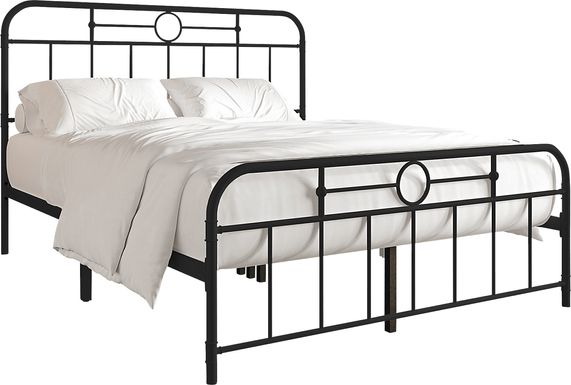 Oceanwell Black King Bed