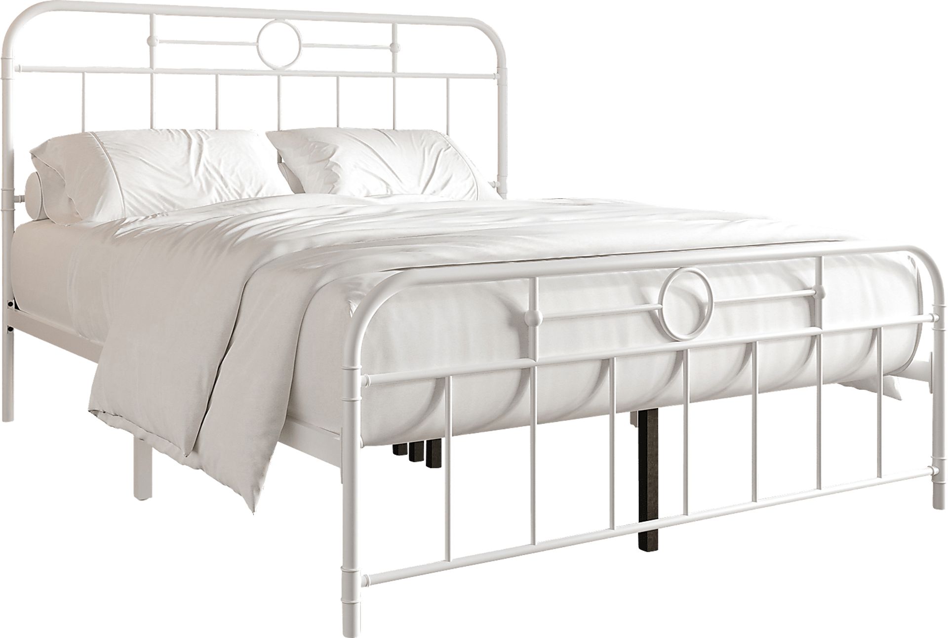 Oceanwell White Full Bed - Image 1