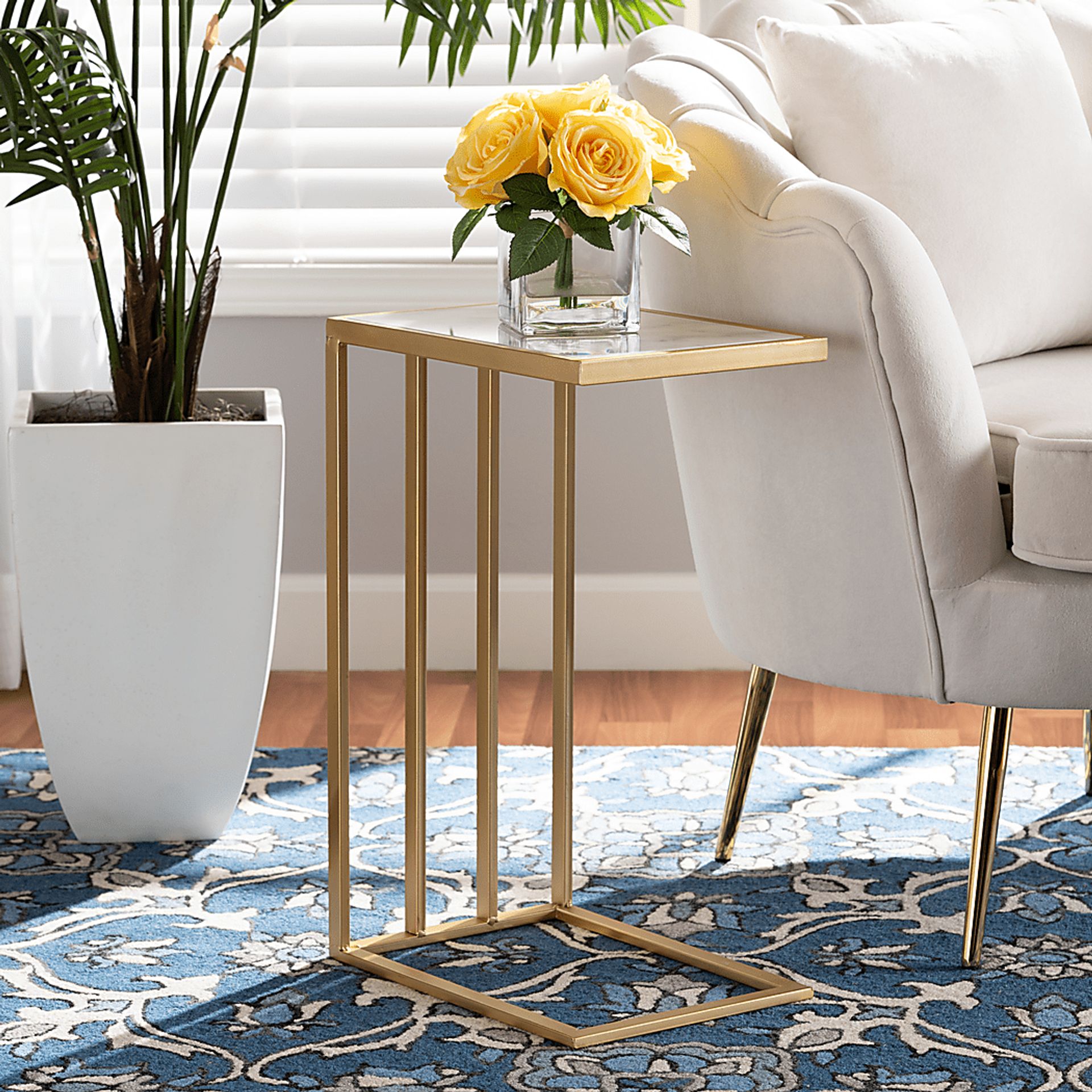 Ochoco White End Table - Image 2
