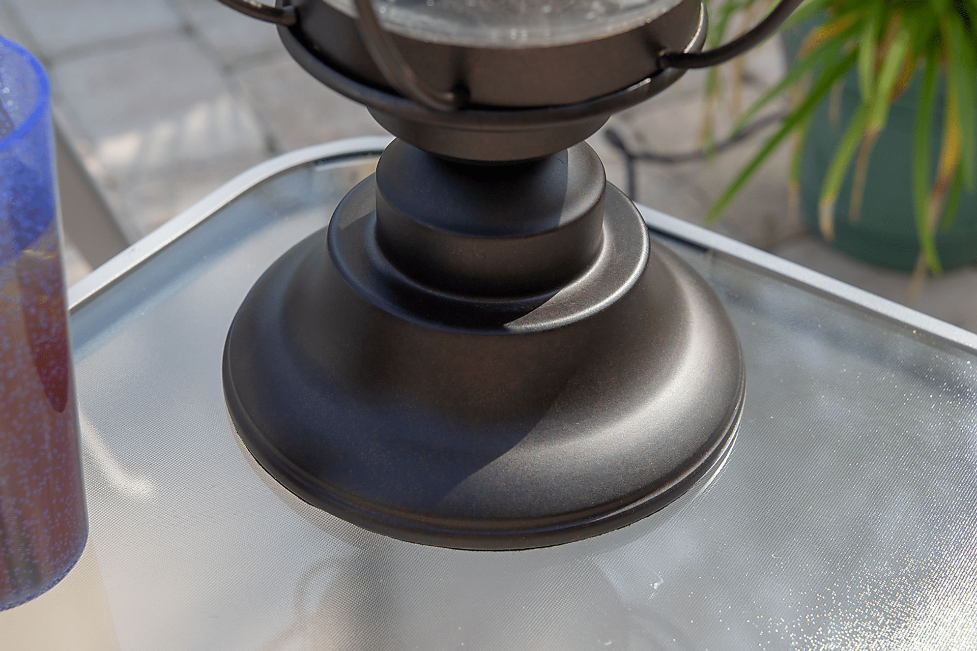 Ocracoke Black Outdoor Table Lamp - Image 8