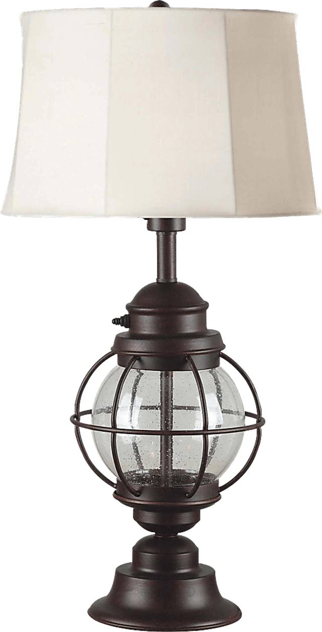 Ocracoke Black Outdoor Table Lamp - Thumbnail - Image 1