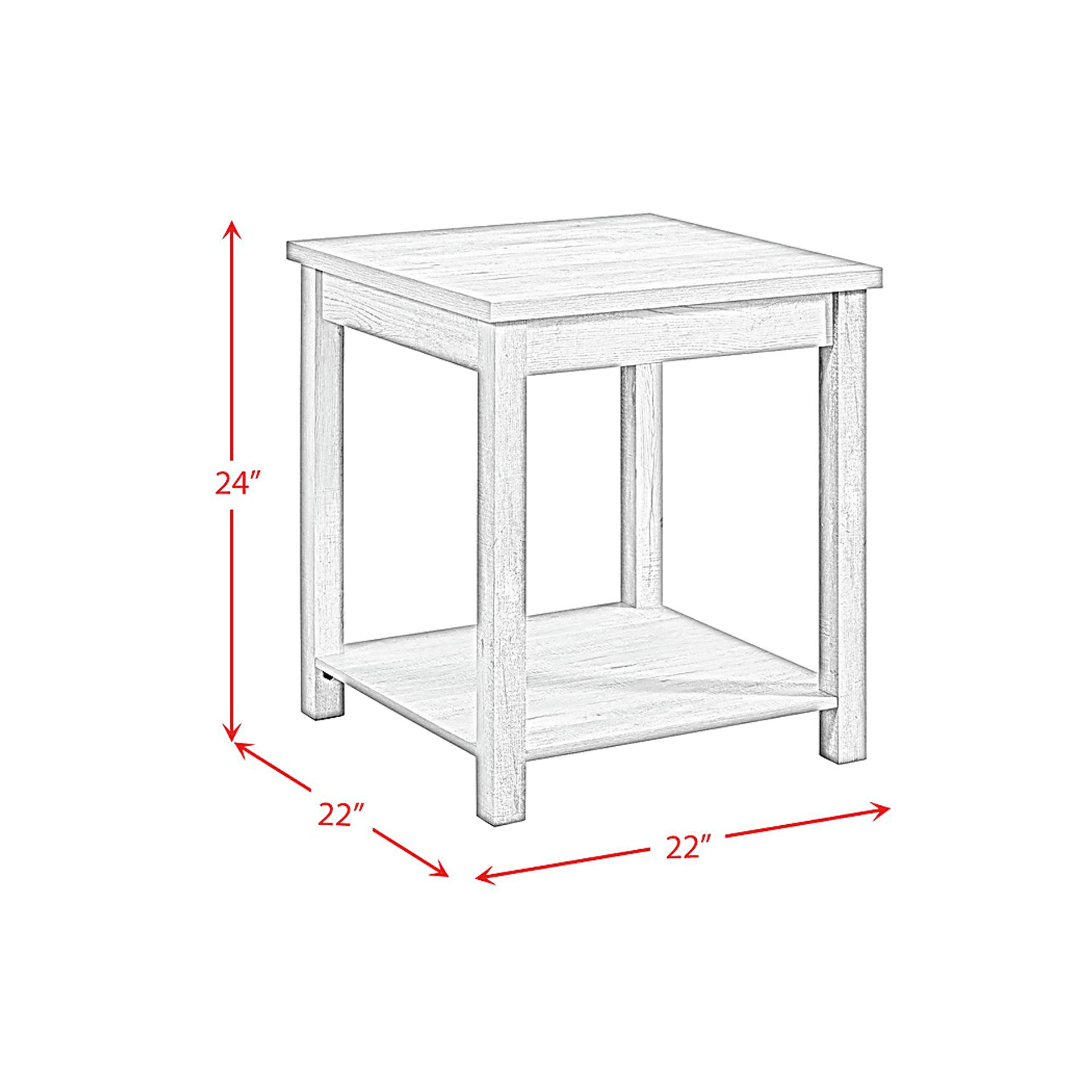 Odera White 3 Pc Occasional Table Set - Image 6