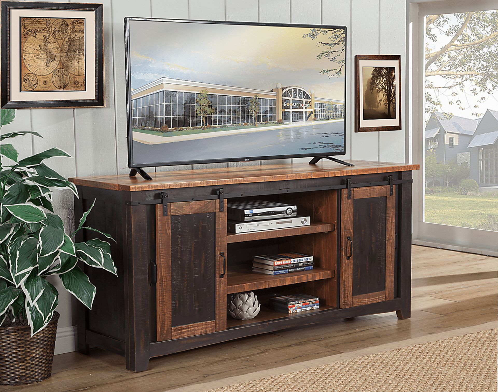 Odessa Crossing Black 65 in. Console - Image 4