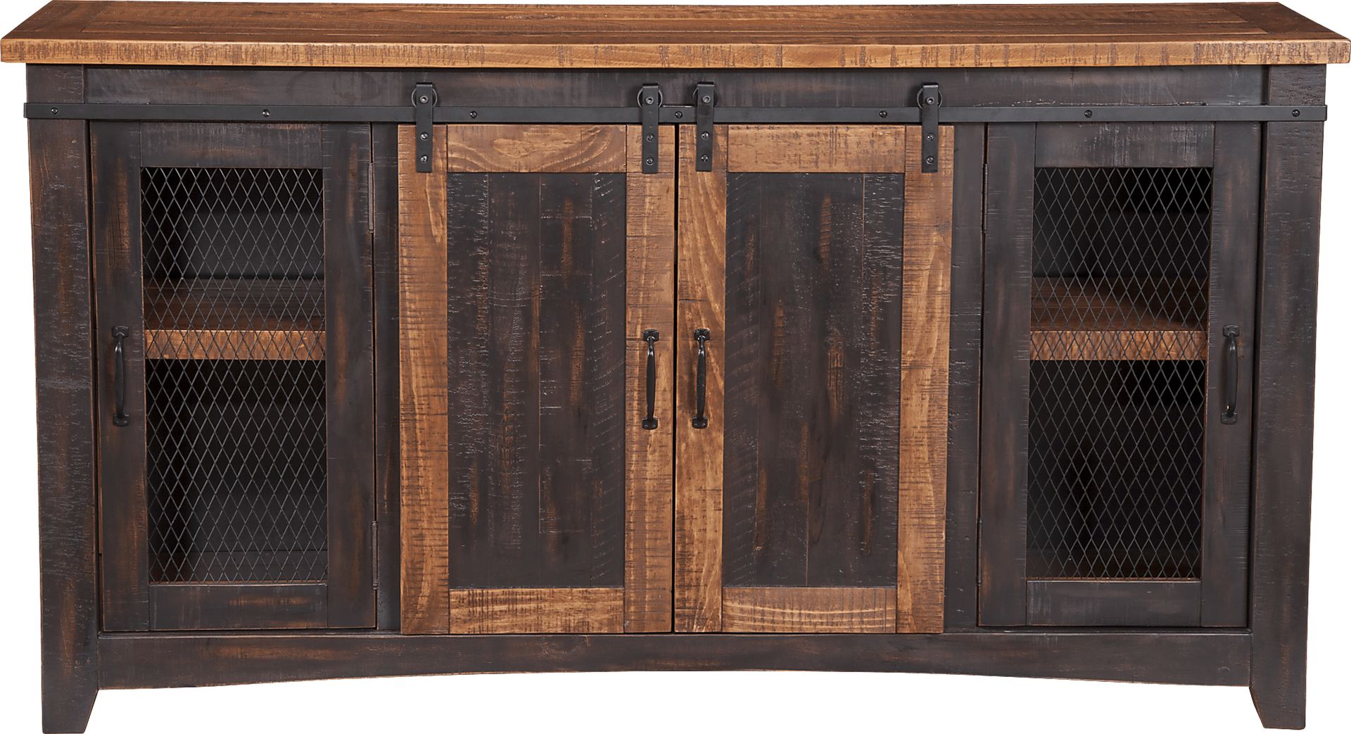 Odessa Crossing Black 65 in. Console - Image 1
