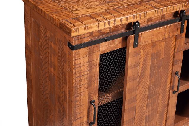 Odessa Crossing Brown 65 in. Console - Thumbnail - Image 6
