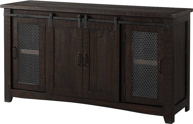 Odessa Crossing Espresso 65 in. Console - Thumbnail - Image 1