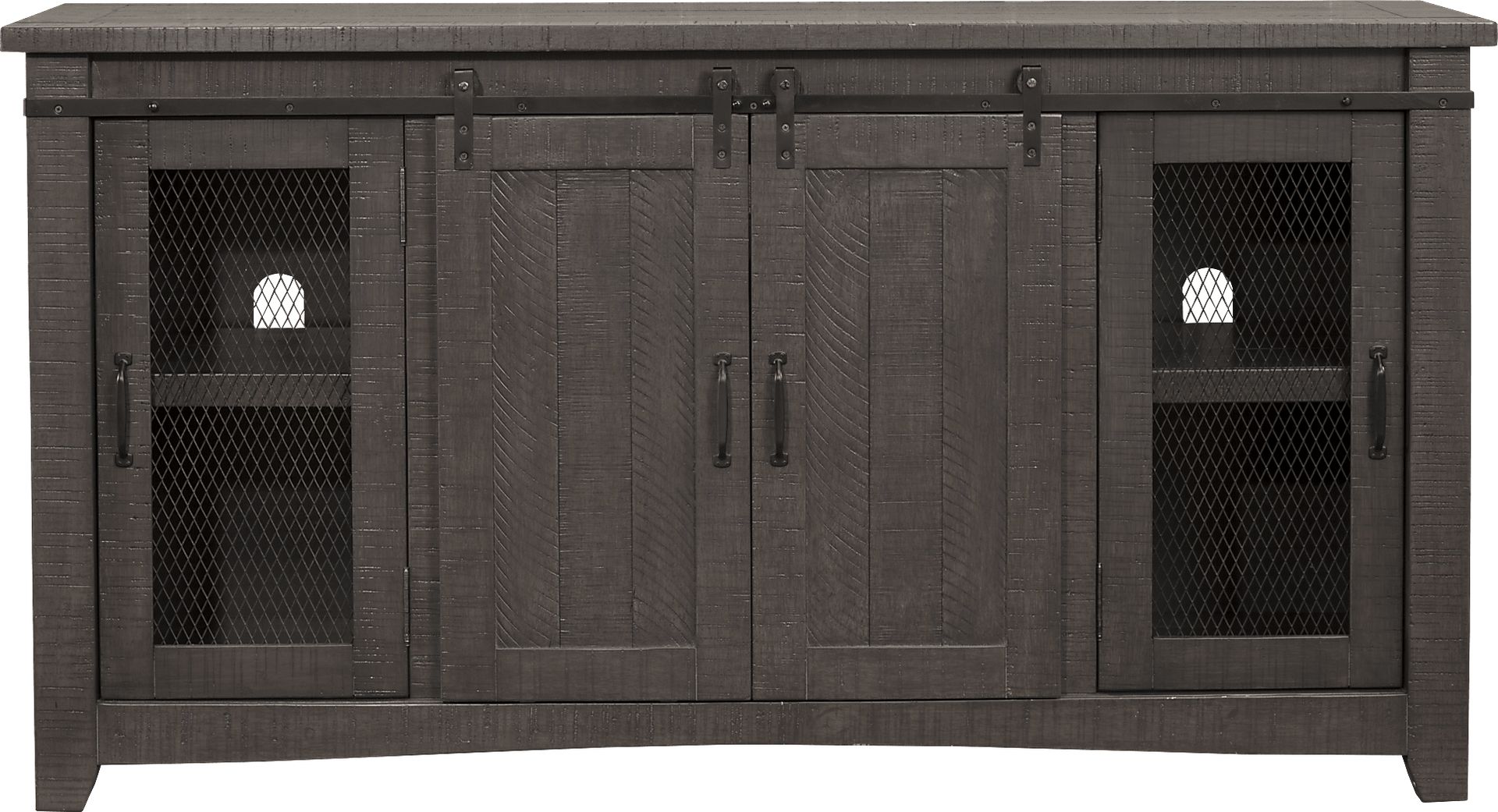 Odessa Crossing Gray 65 in. Console - Image 1