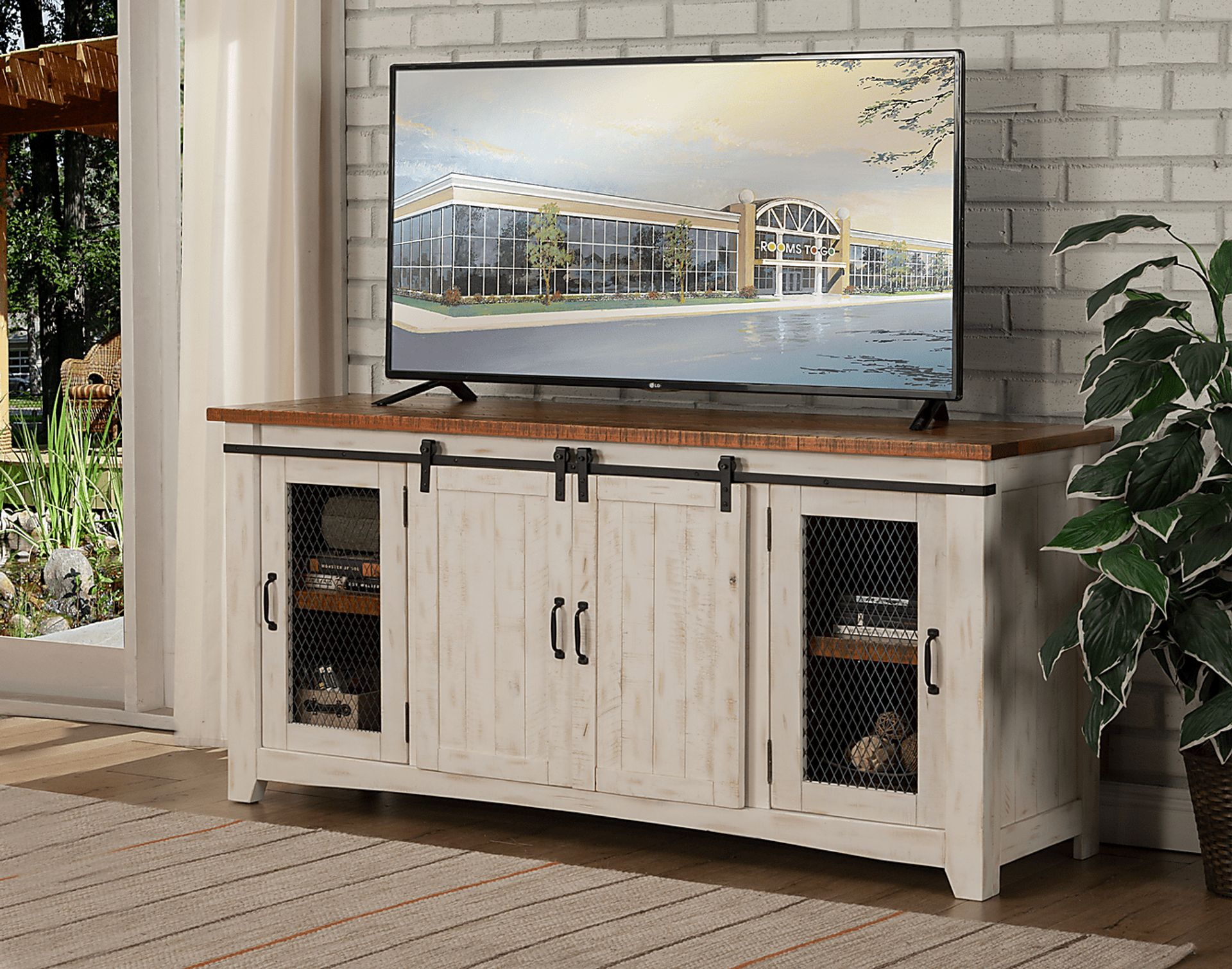 Odessa Crossing Tobacco 65 in. Console - Image 3