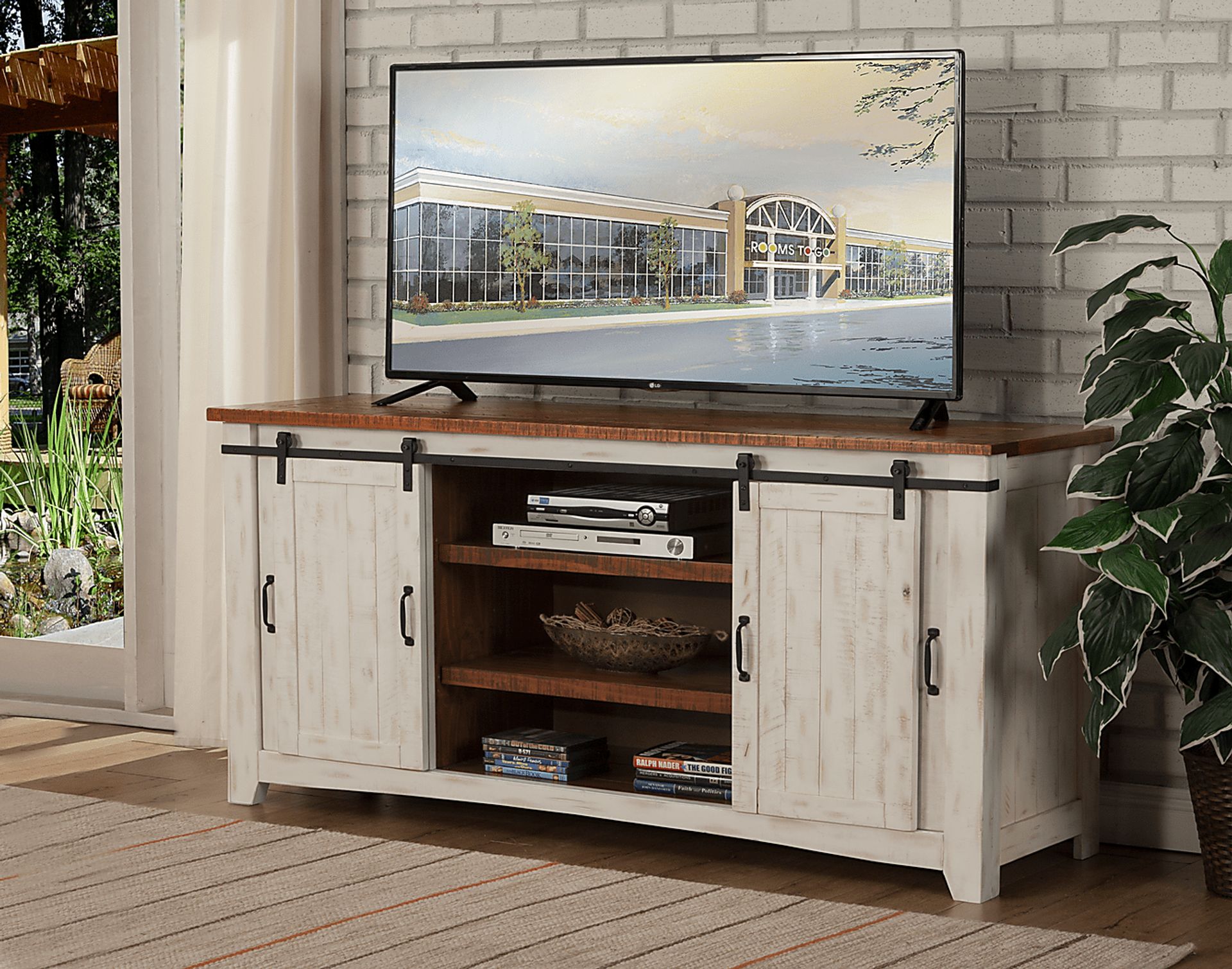 Odessa Crossing Tobacco 65 in. Console - Image 4